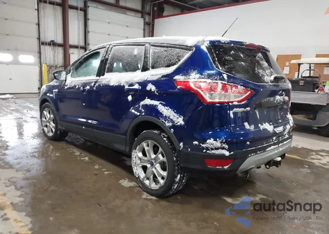 2013 Ford Escape Sel из США, поврежденный, VIN 1FMCU0H94DUB38414